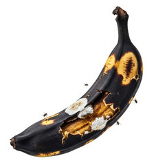 Rotten Banana, Spoiled Overripe Fruit