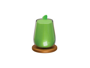Aam panna icon 3d illustration render