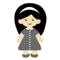 girl cute illustration