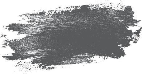 Bold grunge brush stroke texture with rough distressed paint smear and ink splash for abstract artistic background design. Vintage worn detail, rustic dirty surface, creative retro art.