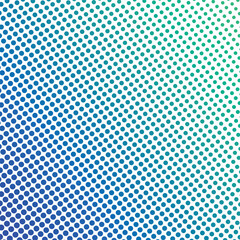 Blue Green Polkadot Halftone Abstract Background Vector Design with Modern Dotted Pattern