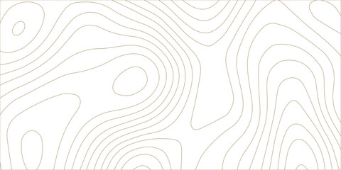 Abstract topographic wavy patterns design. Seamless flowing curve lines on white background. minimal contour line art pattern. terrain lines background. elevation contour map inspired vector design.