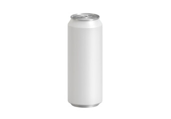 Aluminum can drinks or soda aluminum can, transparent background