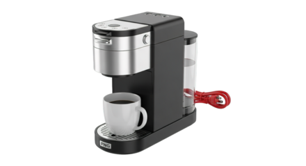 SingleServe Coffee Maker Modern Kitchen Appliance