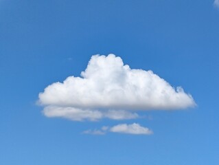 blue sky with clouds