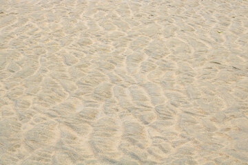 Sand texture after low tide