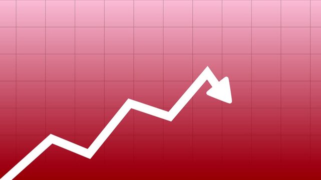 Abstract arrow rising transparent channel on grid background. Abstract neon line stock market charts on financial data view business graph arrow rising
 - Powered by Adobe