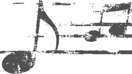 Grunge textured music overlay abstract background for punk rock flyer retro grunge concert banner and vintage album cover