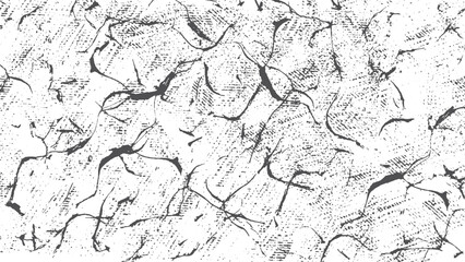 Distressed overlay texture in black and white vector grunge background abstract rough surface with vintage worn pattern illustration