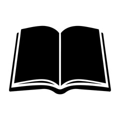 Open Book Icon A Symbol of Knowledge, Education, and Literary Exploration