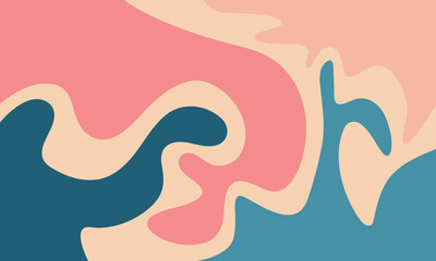 Colorful geometric background. Liquid, flow, fluid background. Fluid simple shapes composition. Modern abstract cover. Fluid colors shapes. Marble Poster design.