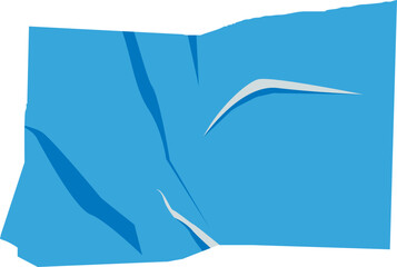 Blue Sticky Washi Tape