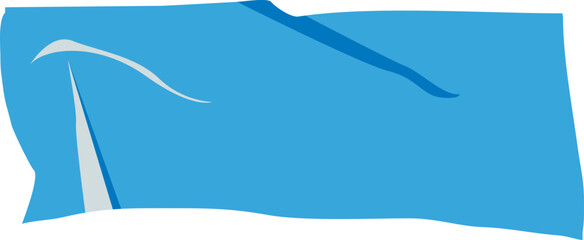 Blue Sticky Washi Tape