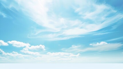 Serene Blue Sky White Ground Backgrounds: Elevate Visual Projects with Timeless Purity, Versatile Aesthetics, and Calming Vibes for Design, Decoration, and Digital Creation