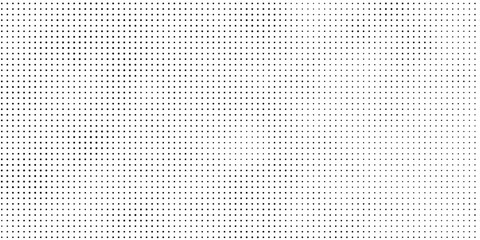 Dotted halftone gradient texture. Vanishing polka dot background. Repeating dots gradation pattern background. Black fading comic pop art overlay backdrop