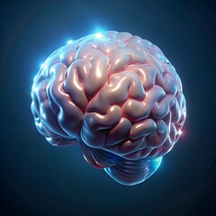 3d rendered illustration of human brain