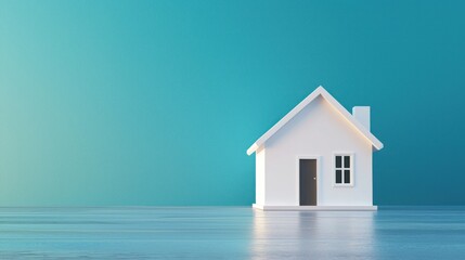 A white, empty room with a white door and a white wall.
