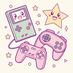 Pop Kawaii Gaming Icons