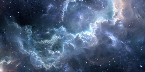 Nebulae are glowing clouds of dust, gas, and plasma in space.