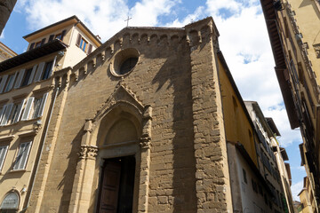 Facade of the church 