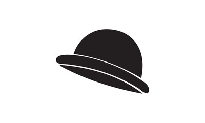 A felt cowboy hat, isolated on a white background, is a stylish western accessory