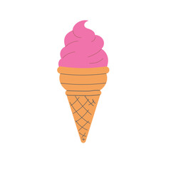 Ice Cream Illustratoin