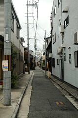 Obraz premium Narrow street in Kyoto