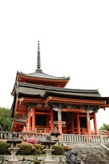 Naklejka premium Kiyomizu-dera in Kyoto, Japan