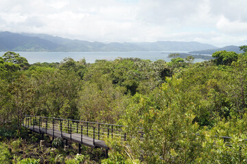 Naklejka premium Lac du Parc national du volcan Arenal