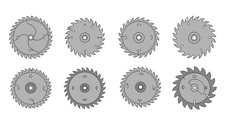 Exploring the diverse designs and applications of industrial cutting blades a comprehensive overview of various saw blade configurations