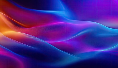 Obraz premium Abstract vibrant flowing colors (1)