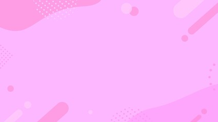 Simple and pop geometric business background frame