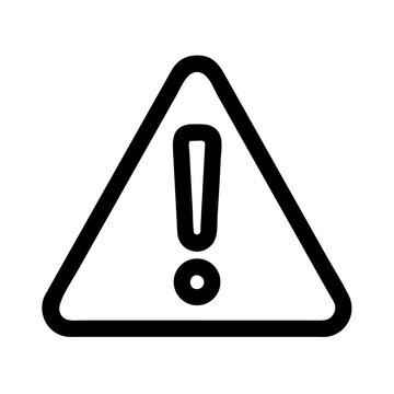 &Iacute;cone de ponto de exclama&ccedil;&atilde;o em tri&acirc;ngulo
