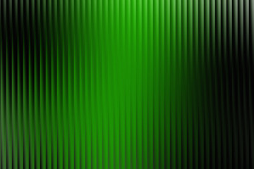 Obraz premium Deep Green and Black Gradient with Vertical Ribbed Texture Background abstract