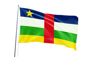 Fototapeta premium Flag of the Central African Republic