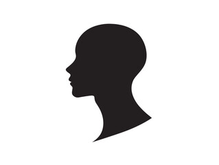 Creative Human Icon Silhouette Social Connection Vector Artwork