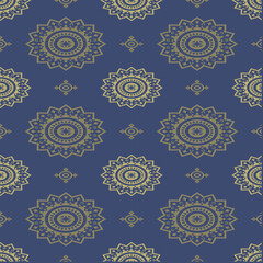 seamless damask pattern