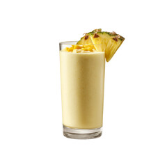 Refreshing Pineapple Mango Smoothie in Glass