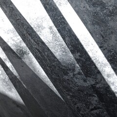 Abstract grayscale pattern of angled lines