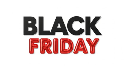 Black friday sign showing big shopping sales event