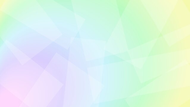Simple and cute gradient geometric frame background