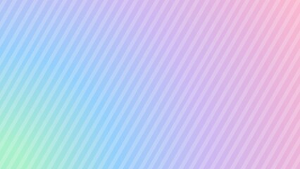 Fototapeta premium Gradient and striped simple and cute background
