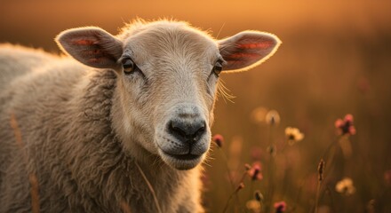 Obraz premium Golden Hour Lamb