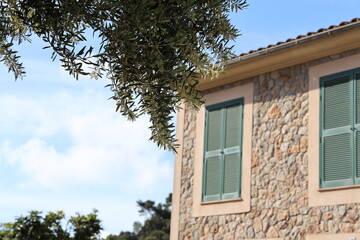 old house in the village