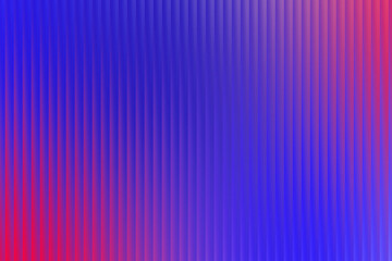 Fototapeta premium Gradient Blue and Red Vertical Ribbed Abstract Background image photo