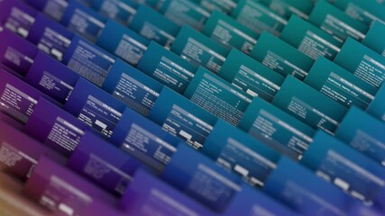 Dynamic tech video loop showcasing abstract digital data and network security concepts with live threat alerts, system monitoring, and data analysis. Ideal for cybersecurity, IT, and technology - Powered by Adobe