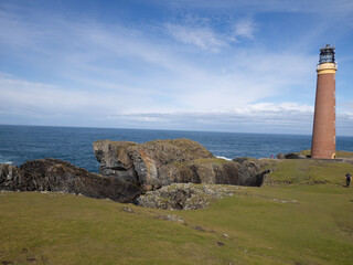 Faro de Butt of Lewis, en Lewis & Harris, Islas H&eacute;bridas, Escocia