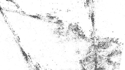 Abstract grunge black and white distressed texture background. Black blots and spots on a white background. 