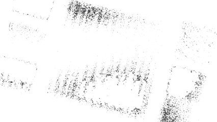 Distressed overlay texture of rusted peeled metal.  Dark Messy Dust Overlay Distress Background. 