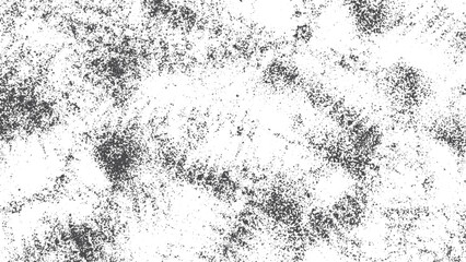 Distressed grunge concrete wall pattern for graphic design. White paint black cracks background. 